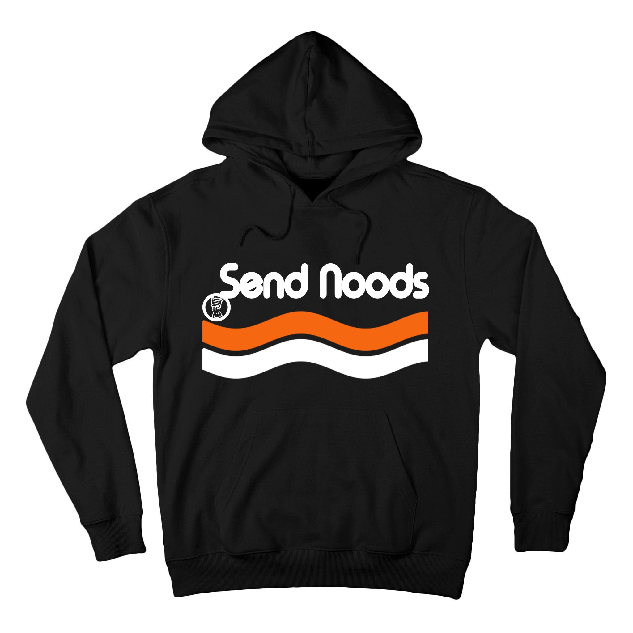 Sen Noods Retro Wave Logo Tall Hoodie