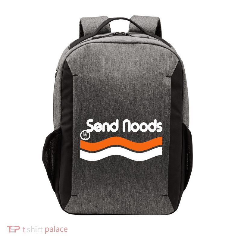 Sen Noods Retro Wave Logo Vector Backpack