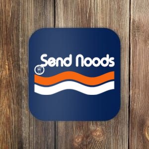 Sen Noods Retro Wave Logo Coaster