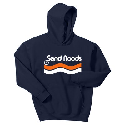 Sen Noods Retro Wave Logo Kids Hoodie