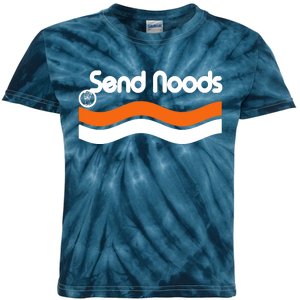 Sen Noods Retro Wave Logo Kids Tie-Dye T-Shirt