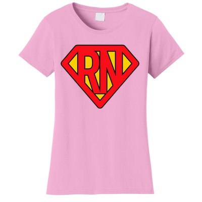 Super Nurse Rn Superhero Registered Women's T-Shirt