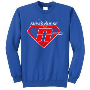 Super Nurse Rn Icu Cna Nurses Are Superheroes Nursing Power Cute Gift Sweatshirt