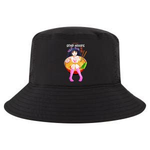 Send Noods Ramen Noodle Bowl Anime Cool Comfort Performance Bucket Hat