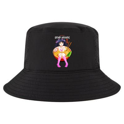 Send Noods Ramen Noodle Bowl Anime Cool Comfort Performance Bucket Hat