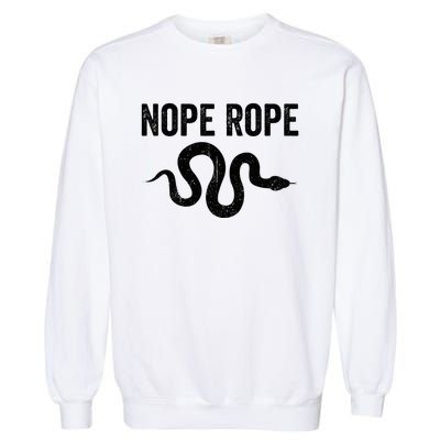 Snake Nope Rope Garment-Dyed Sweatshirt