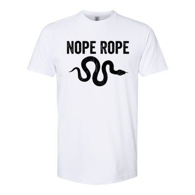 Snake Nope Rope Softstyle CVC T-Shirt