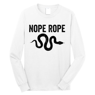 Snake Nope Rope Long Sleeve Shirt