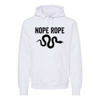 Snake Nope Rope Premium Hoodie