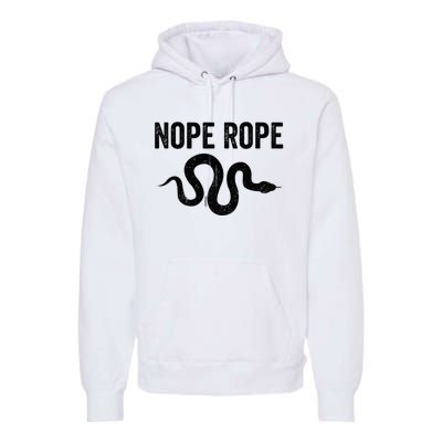 Snake Nope Rope Premium Hoodie