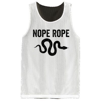 Snake Nope Rope Mesh Reversible Basketball Jersey Tank