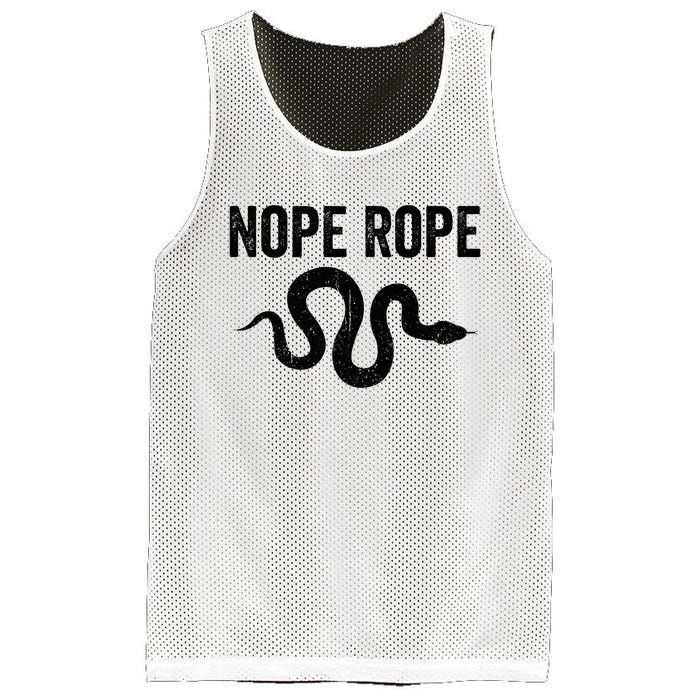 Snake Nope Rope Mesh Reversible Basketball Jersey Tank