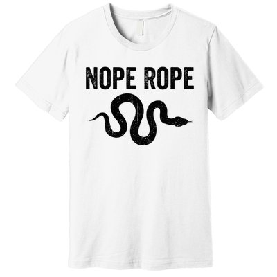 Snake Nope Rope Premium T-Shirt