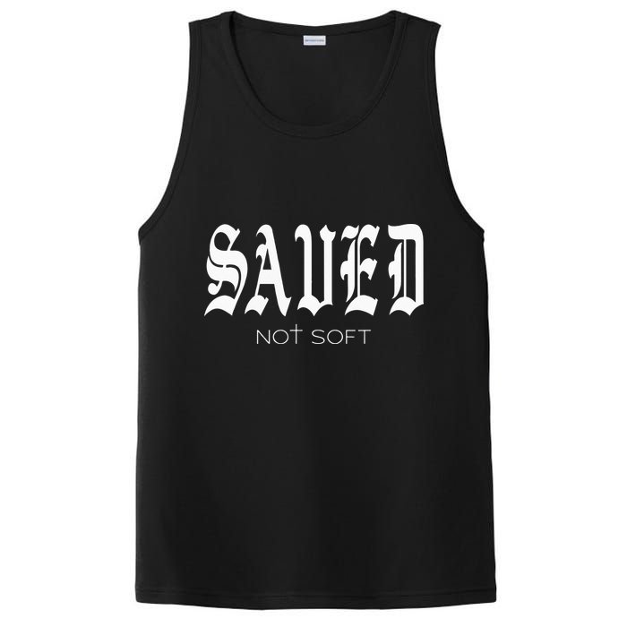 Saved Not Soft Novelty Salvation PosiCharge Competitor Tank