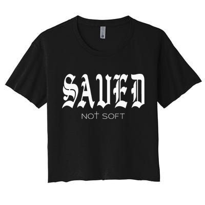 Saved Not Soft Novelty Salvation Crop Top