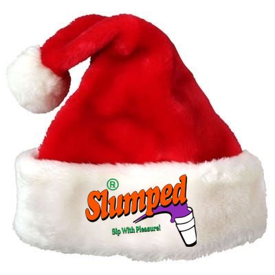 Slumpedboyz Newport Slumped Sip With Pleasure Premium Christmas Santa Hat