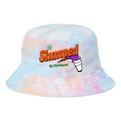 Slumpedboyz Newport Slumped Sip With Pleasure Tie Dye Newport Bucket Hat