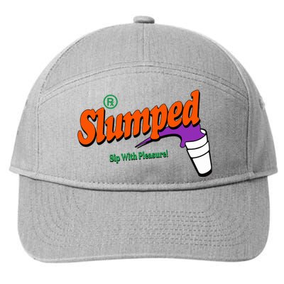 Slumpedboyz Newport Slumped Sip With Pleasure 7-Panel Snapback Hat