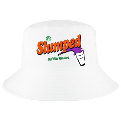 Slumpedboyz Newport Slumped Sip With Pleasure Cool Comfort Performance Bucket Hat