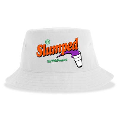 Slumpedboyz Newport Slumped Sip With Pleasure Sustainable Bucket Hat