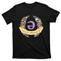 Schwa (Never Stressed) Floral T-Shirt