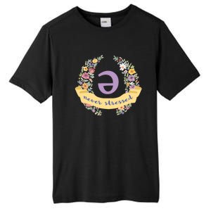 Schwa (Never Stressed) Floral Tall Fusion ChromaSoft Performance T-Shirt