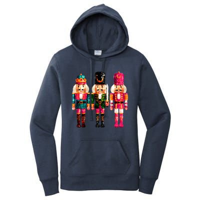 Sequin Nutcracker Women's Pullover Hoodie