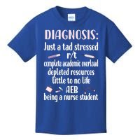 Stressed Nurse Student Future Nurse Nursing School Student Gift Kids T-Shirt