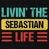 Sebastian Name Ladies PosiCharge Tri-Blend Wicking Tank