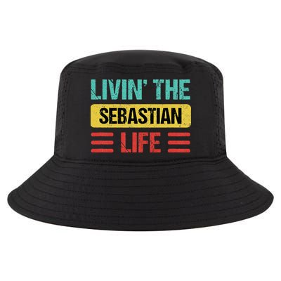 Sebastian Name Cool Comfort Performance Bucket Hat