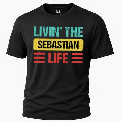 Sebastian Name Cooling Performance Crew T-Shirt