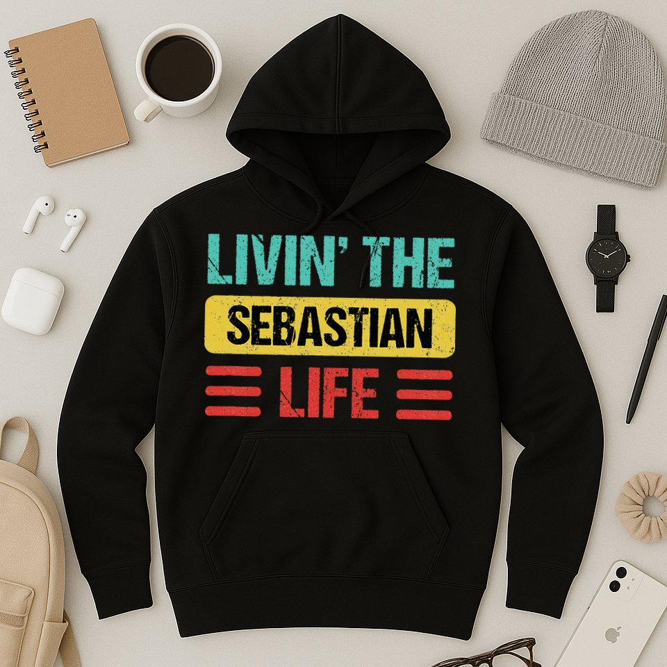 Sebastian Name Hoodie