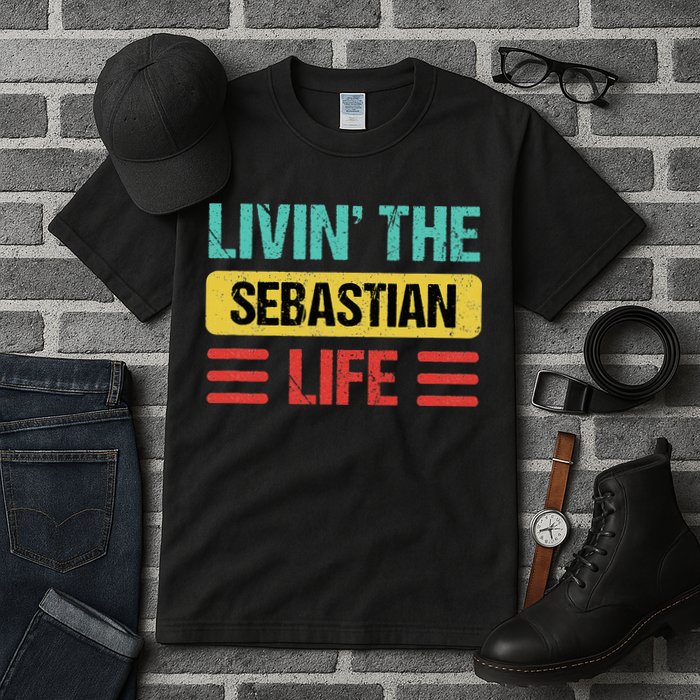 Sebastian Name Tall T-Shirt