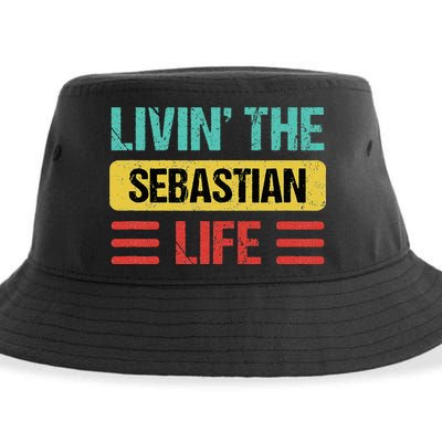 Sebastian Name Sustainable Bucket Hat