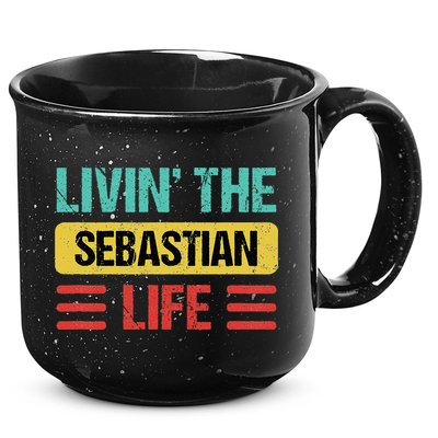 Sebastian Name 15oz Campfire Ceramic Mug