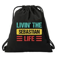 Sebastian Name Drawstring Bag