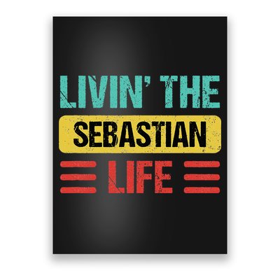 Sebastian Name Poster