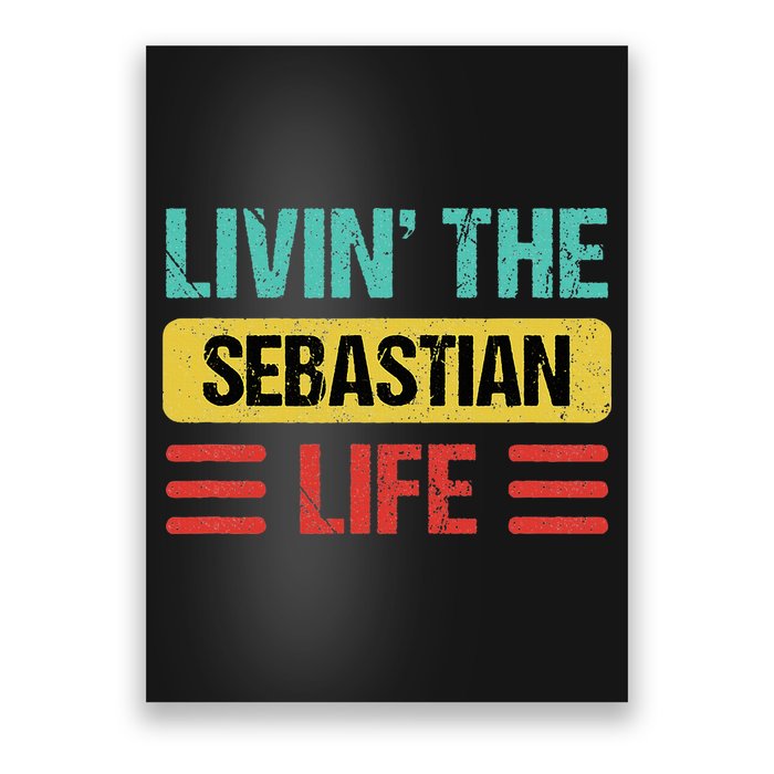 Sebastian Name Poster