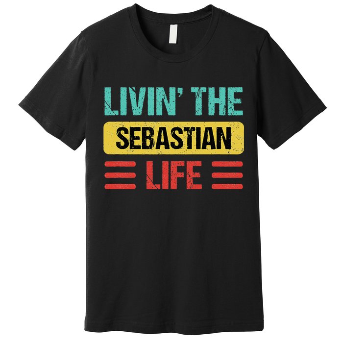 Sebastian Name Premium T-Shirt