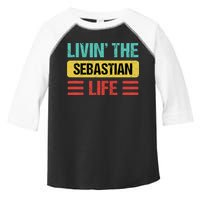 Sebastian Name Toddler Fine Jersey T-Shirt