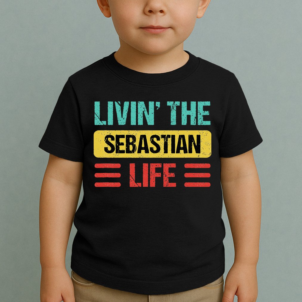 Sebastian Name Toddler T-Shirt