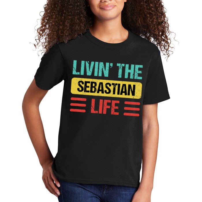 Sebastian Name Kids T-Shirt