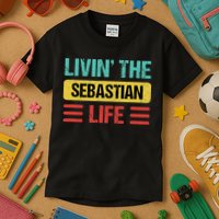 Sebastian Name Kids T-Shirt