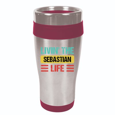 Sebastian Name 16oz Travel Tumbler