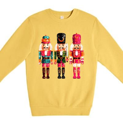 Sequin Nutcracker Premium Crewneck Sweatshirt