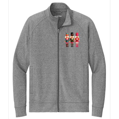 Sequin Nutcracker Stretch Full-Zip Cadet Jacket