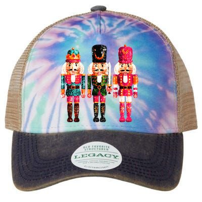 Sequin Nutcracker Legacy Tie Dye Trucker Hat