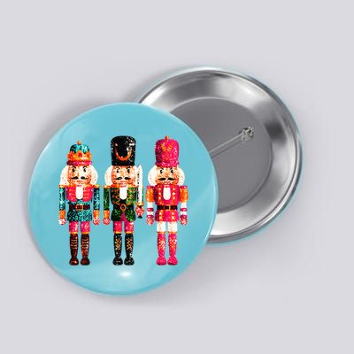 Sequin Nutcracker Button