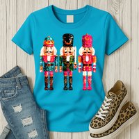 Sequin Nutcracker Womens T-Shirt