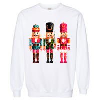 Sequin Nutcracker Garment-Dyed Sweatshirt